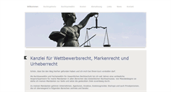 Desktop Screenshot of berliner-rechtsanwaeltin.de