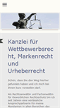 Mobile Screenshot of berliner-rechtsanwaeltin.de